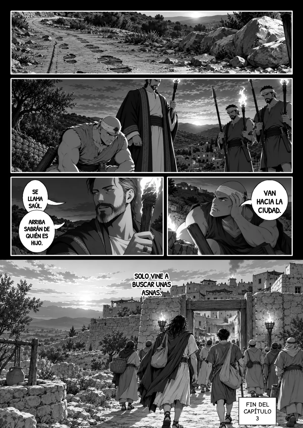 Saúl: El Rey de las Mil Vidas, capítulo 3, página 32