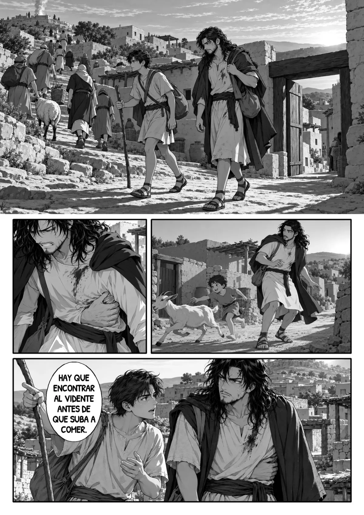 Saúl: El Rey de las Mil Vidas, capítulo 4, página 1