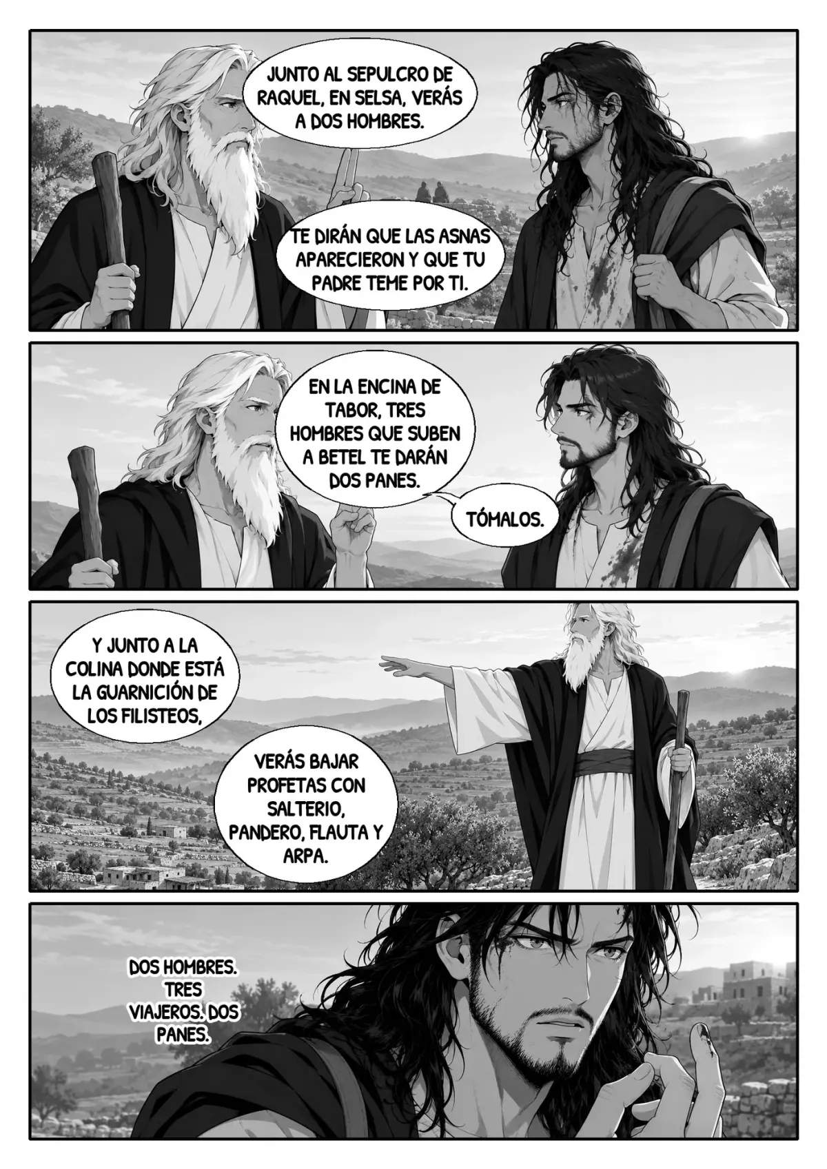 Saúl: El Rey de las Mil Vidas, capítulo 5, página 6