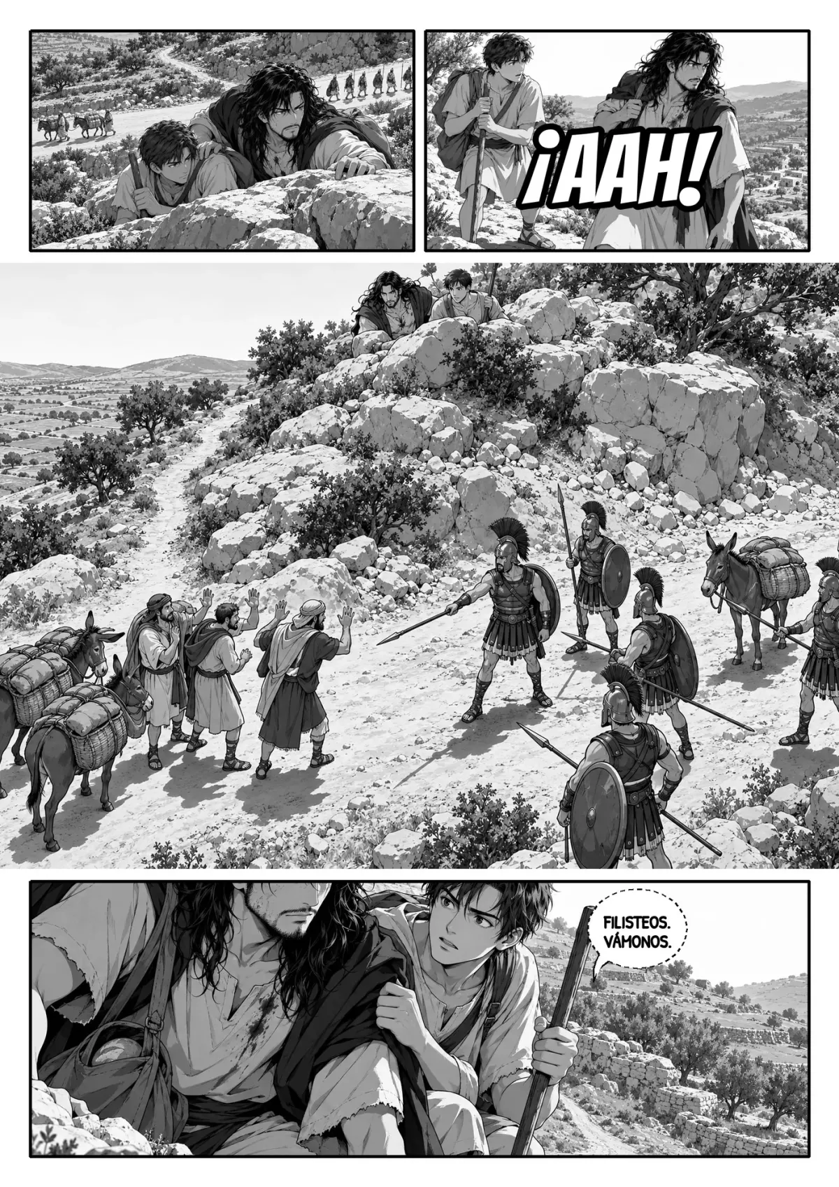 Saúl: El Rey de las Mil Vidas, capítulo 5, página 24